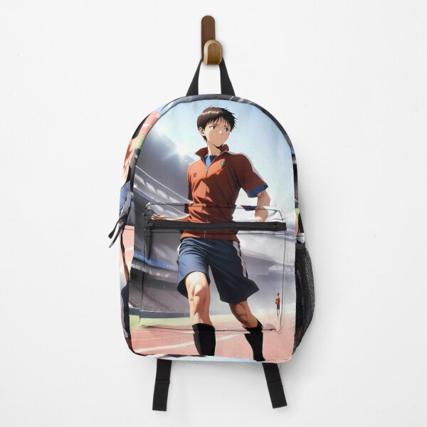 Item preview, Shinji Ikari Neon Genesis Evangelion Stadium Runner designed and sold by PMartistStudio.
