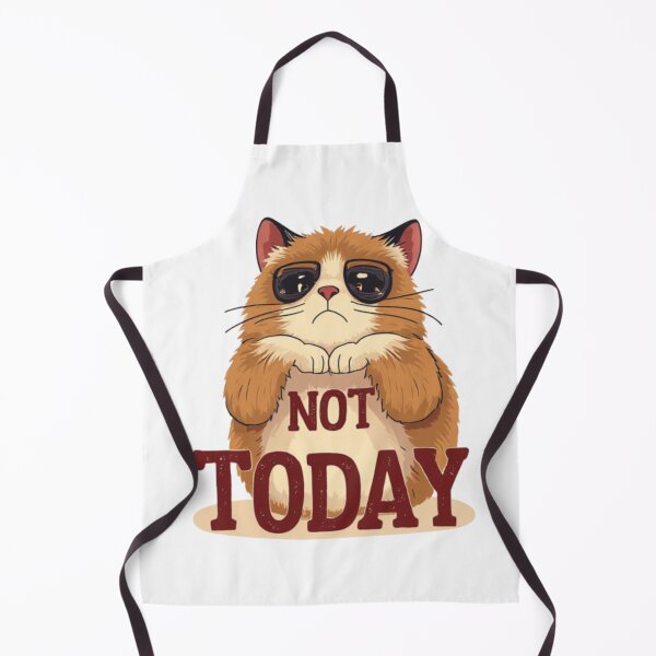 Item preview, Grumpy Cat Not Today Funny Cat Design designed and sold by esign-Chefin.