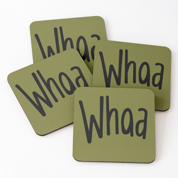 Item preview, Whoa - Minimalist Witty Typography & Funny Reaction Quote designed and sold by RS-Globalist-.