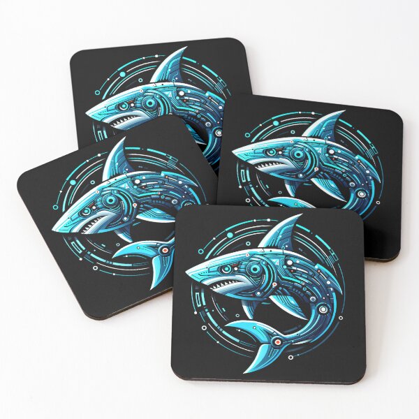 Item preview, Robot shark designed and sold by Artillenium.