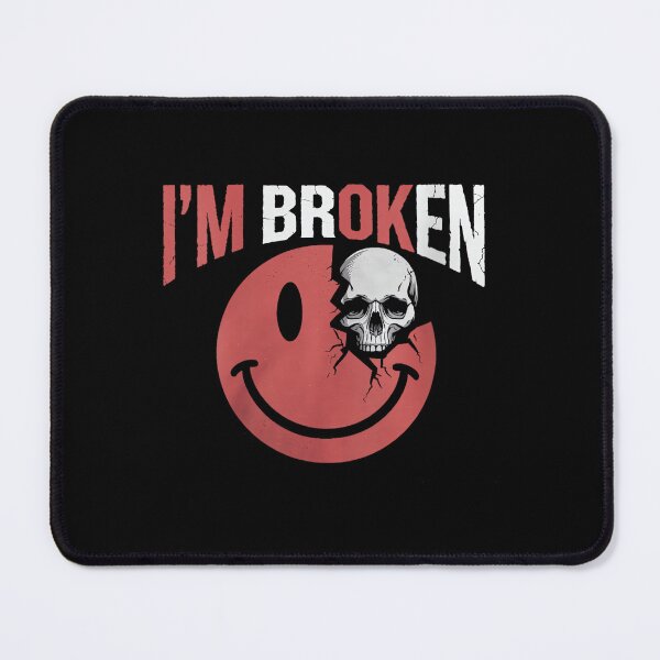 Item preview, Women's I'm Ok I'm Broken Tshirt Invisible Illness Mental Health designed and sold by CherylCGarrison.
