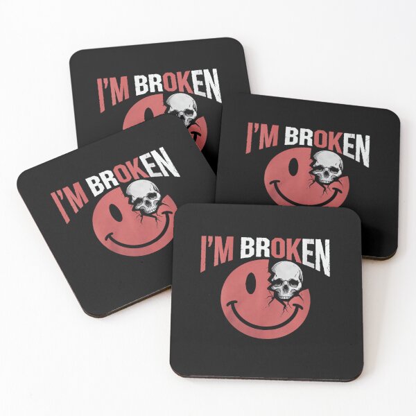 Item preview, Women's I'm Ok I'm Broken Tshirt Invisible Illness Mental Health designed and sold by CherylCGarrison.
