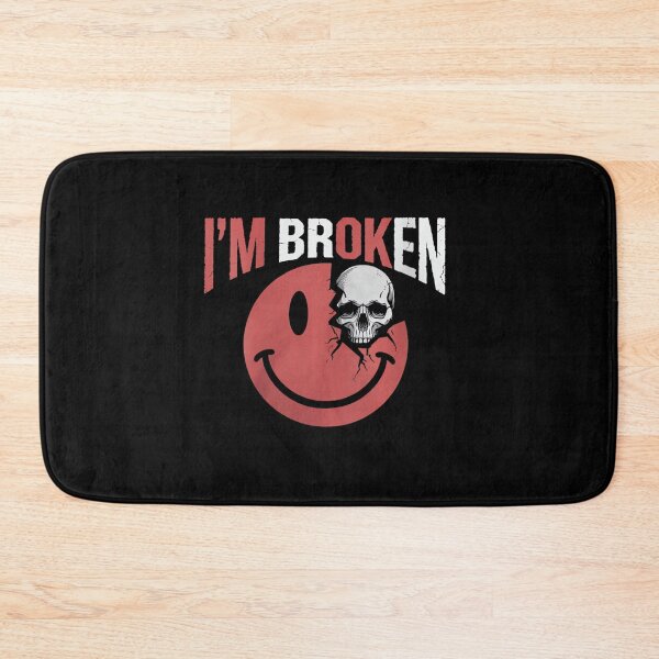 Item preview, Women's I'm Ok I'm Broken Tshirt Invisible Illness Mental Health designed and sold by CherylCGarrison.