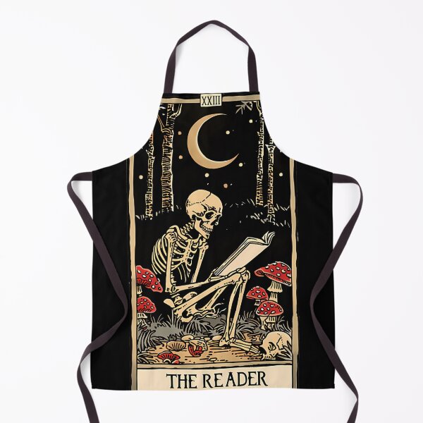 Item preview, The Reader Antique Tarot Cartomancy - Skull And Mushrooms With Moon designed and sold by EfrainHalvorson.