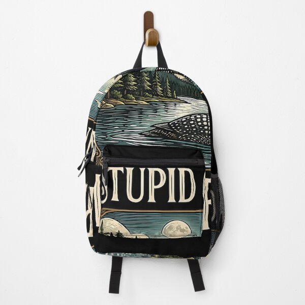 Item preview, Stupid Canadian Wolf Bird Funny Loon Hunting Humor Meme designed and sold by EfrainHalvorson.