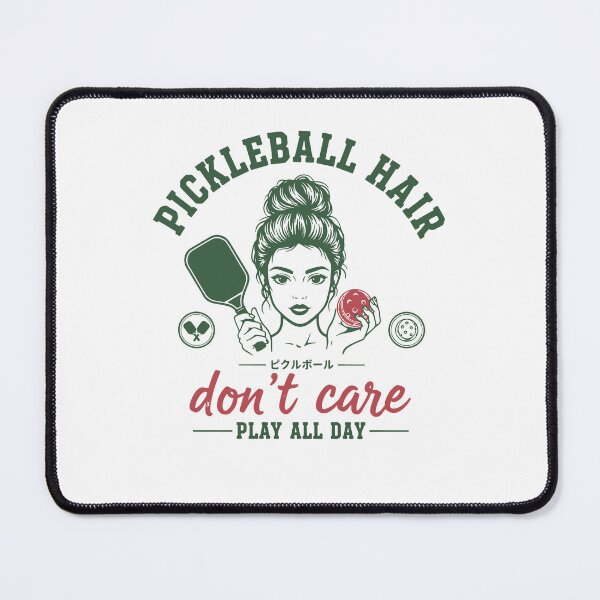 Item preview, Pickleball Hair Dont Care Play All Day Funny designed and sold by LuminOrb.
