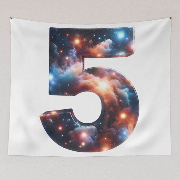 Item preview, Cosmic Galaxy number 5, outer space starry sky designed and sold by AlanyaArtX.