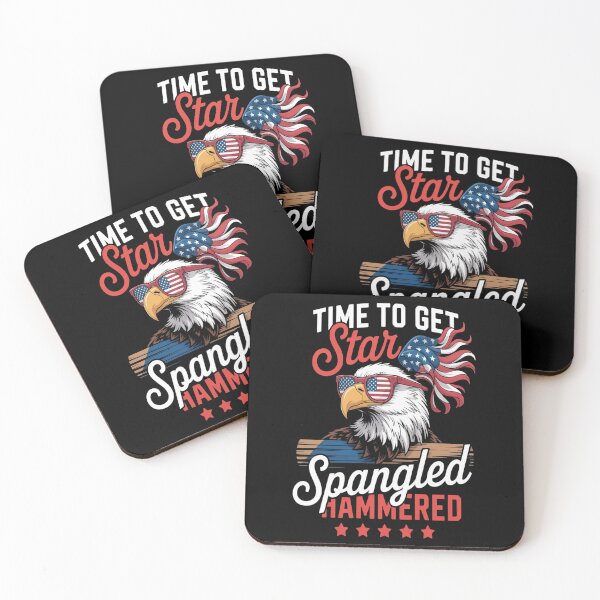 Item preview, Time to Get Star Spangled Hammered Funny 4th of July 1 designed and sold by StuffNestie.