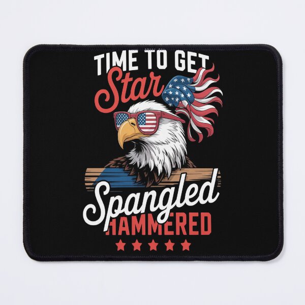 Item preview, Time to Get Star Spangled Hammered Funny 4th of July 1 designed and sold by StuffNestie.