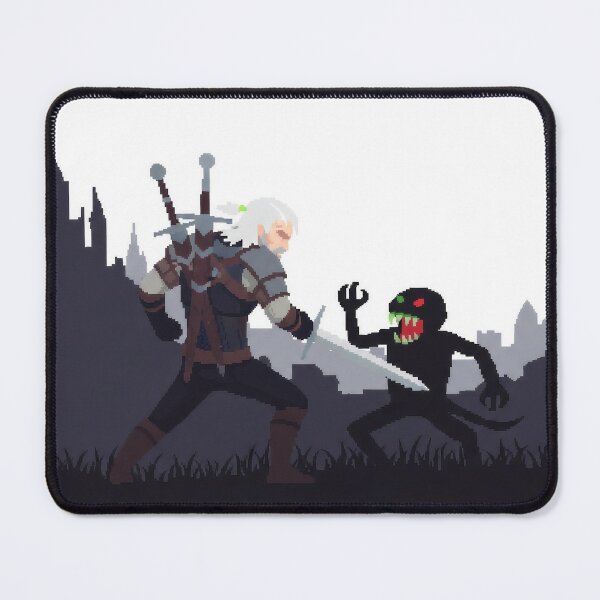 Item preview, Witcher Pixel Art Monster Hunt Tee designed and sold by Majorprint.