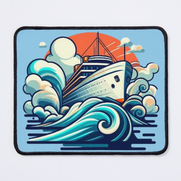 Item preview, Ocean Voyage – Cruise Ship Adventure Design designed and sold by Dogandesighn.