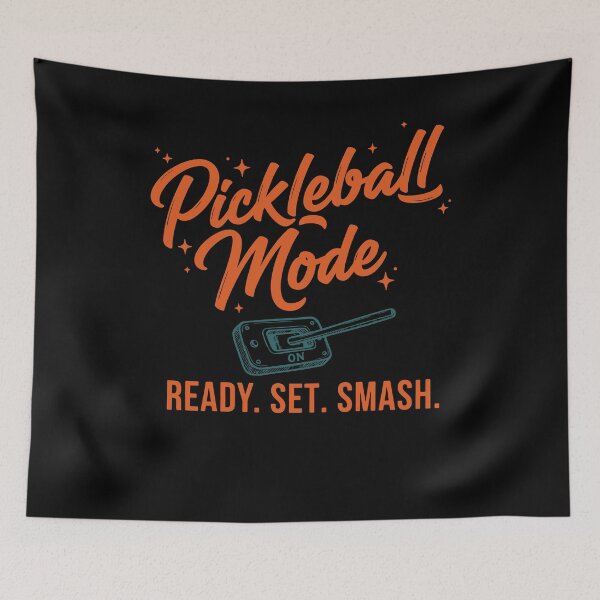 Item preview, Pickleball Mode Ready Set Smash Funny Player Love designed and sold by LuminOrb.