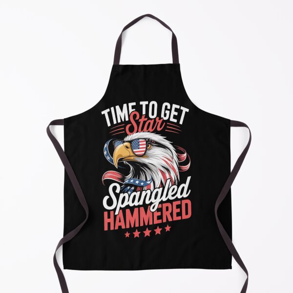 Item preview, Time to Get Star Spangled Hammered Funny 4th of July designed and sold by StuffNestie.