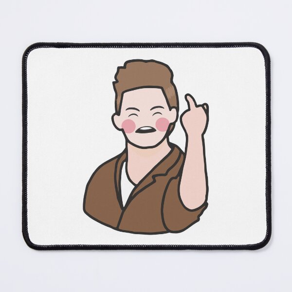 Item preview, Niall Horan "Sassy Middle Finger" Meme designed and sold by mauraurus.
