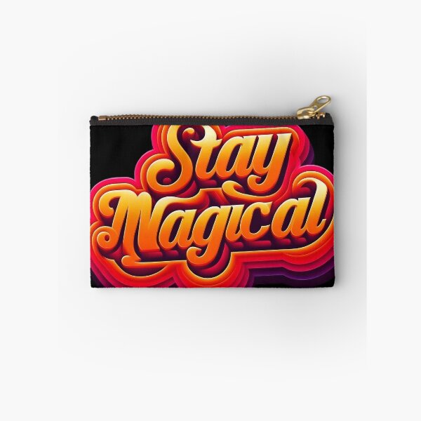 Item preview, STAY MAGİCAL retro 70s aesthetic typography  designed and sold by AlanyaArtX.