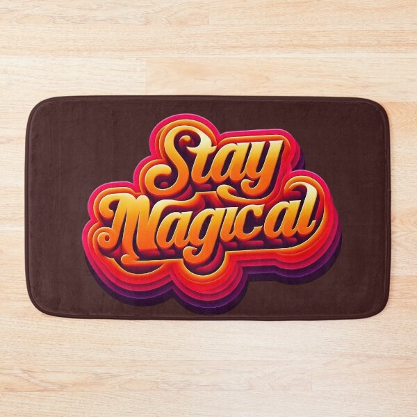 Item preview, STAY MAGİCAL retro 70s aesthetic typography  designed and sold by AlanyaArtX.