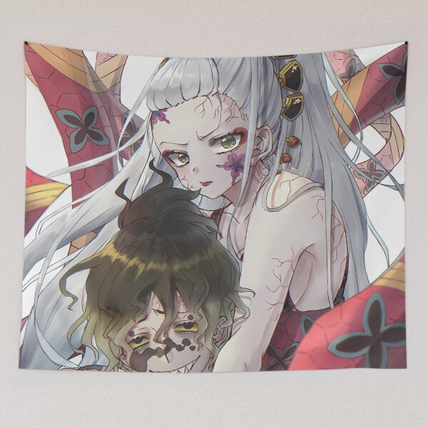 Item preview, Daki Demon Slayer Pale Moon Duo Style designed and sold by PMartistStudio.