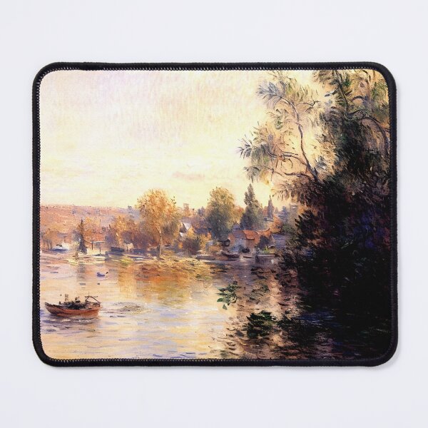 Item preview, Evening Effect of the Seine: Luminous Reflections and Soft Twilight  designed and sold by artdesignsnow.