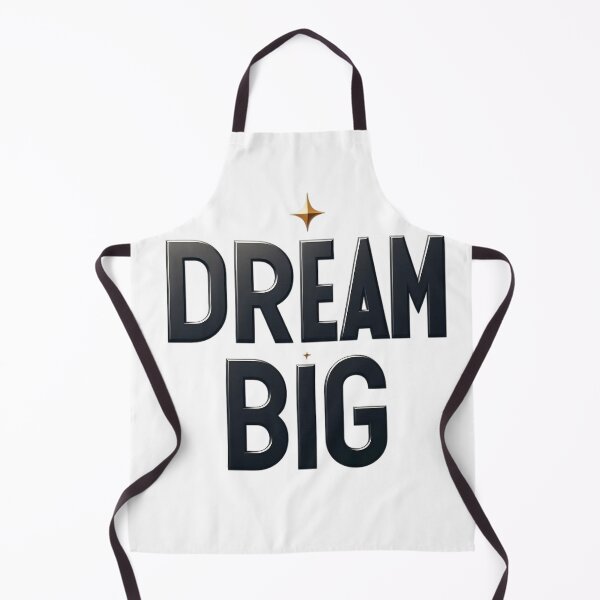 Item preview, DREAM BİG inspirational quote minimalist black typography art designed and sold by AlanyaArtX.