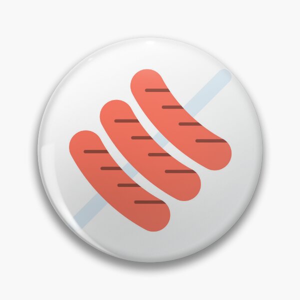 Item preview, Grilled Sausage Link - Beef BBQ & Breakfast Sticker designed and sold by Tr Creative Design.