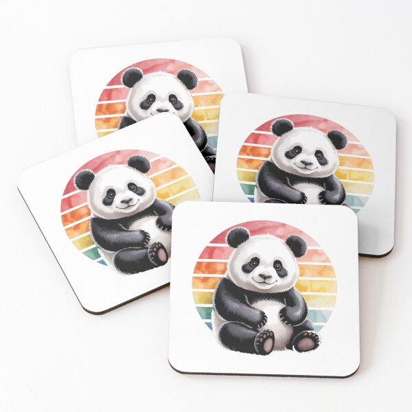 Item preview, Sunset Panda Kawaii Panda designed and sold by Formatage.