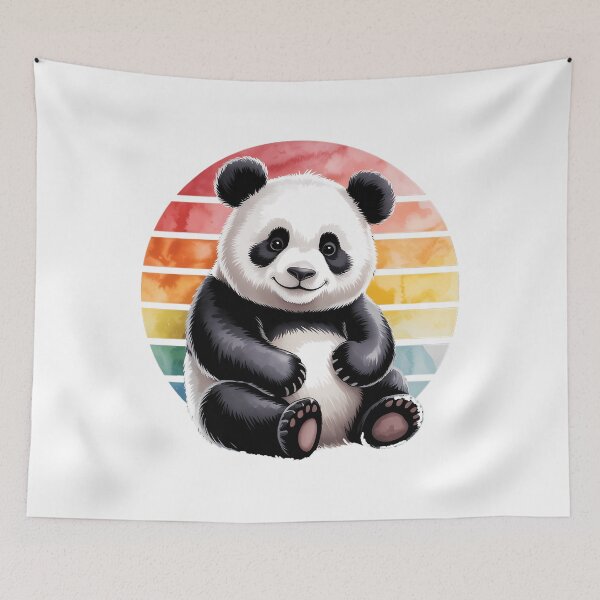 Item preview, Sunset Panda Kawaii Panda designed and sold by Formatage.