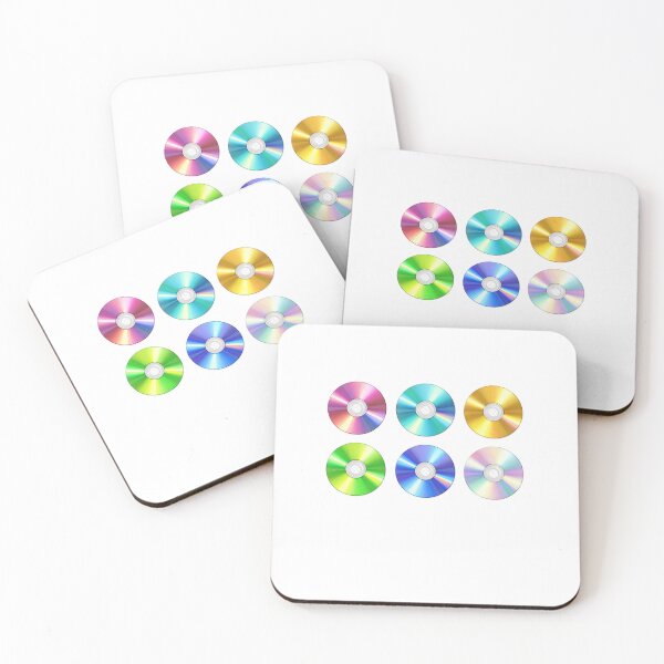 Item preview, Colorful CDs and DVDs – Retro Digital Disc Media Nostalgia Design designed and sold by Fleetwood1994.