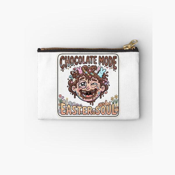 Item preview, Chocolate Mode vs Easter Soul – Holiday Fun Sticker designed and sold by Imaginarium of Chaos falcon88 .