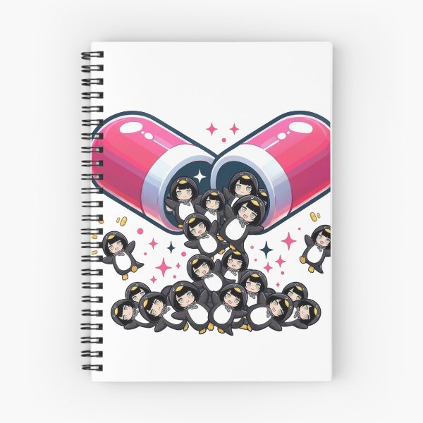 Item preview, Cute Kawaii Capsule Penguins Gugu Gaga – Funny Dark Cute Chibi Aesthetic Design designed and sold by aiqdelicia.