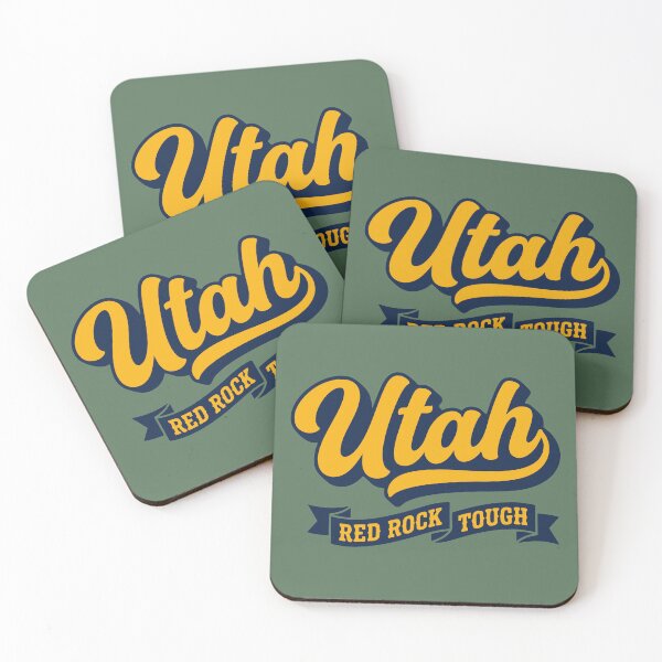 Item preview, Retro Utah Red Rock Tough Athletic Script Design designed and sold by Cozy-Old-Pub.