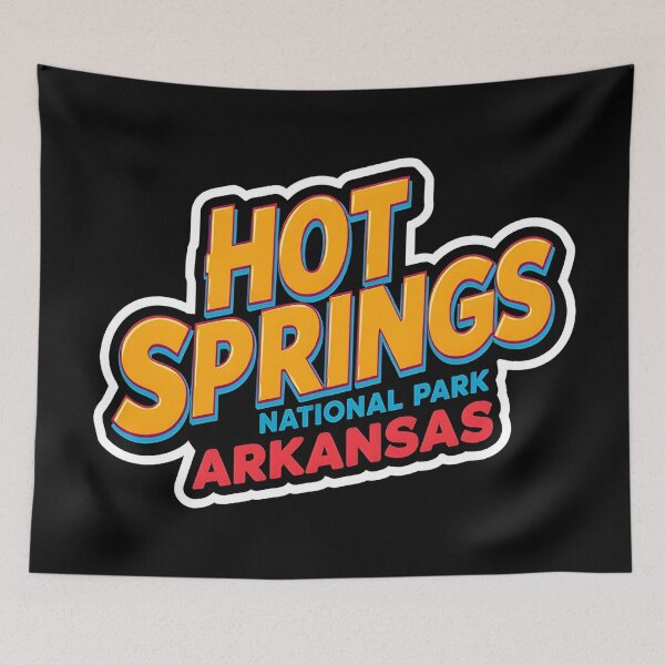 Item preview, Hot Springs National Park - Arkansas  designed and sold by StudioRedKoala.