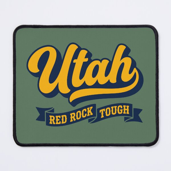 Item preview, Retro Utah Red Rock Tough Athletic Script Design designed and sold by Cozy-Old-Pub.
