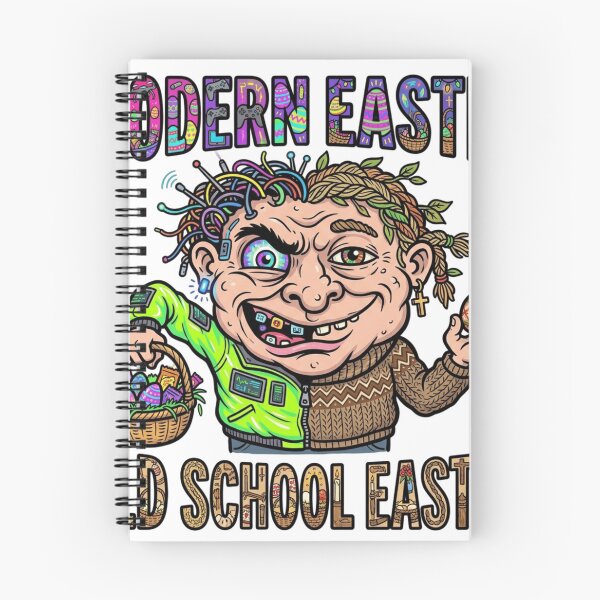 Item preview, Modern Easter vs Old School – Funny Parody Sticker designed and sold by Imaginarium of Chaos falcon88 .