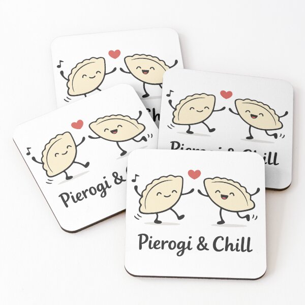 Item preview, Pierogi & Chill: Fun Dancing Pierogi Poland designed and sold by Pineapple-Tree.