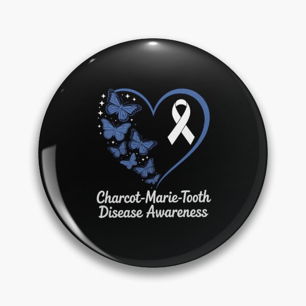Item preview, Support Charcot-Marie-Tooth Disease Awareness Heart designed and sold by Formatage.