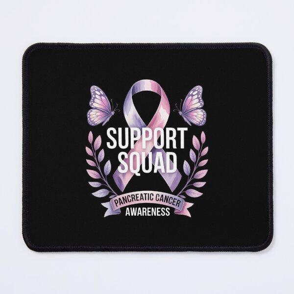 Item preview, Support Squad Pancreatic Cancer Awareness Purple Ribbon designed and sold by Formatage.