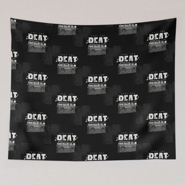 Item preview, Feel the BEAT Live the Vibe designed and sold by Swiss Pam Studio.