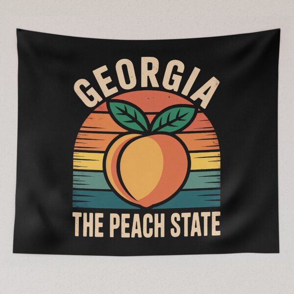 Item preview, Peach State Georgia Peach designed and sold by Formatage.