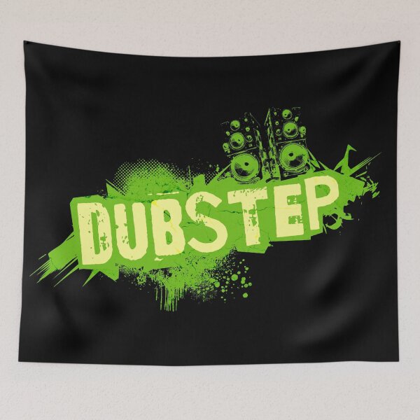 Item preview, Dubstep green grunge graffiti designed and sold by Pics'Elle Creations.