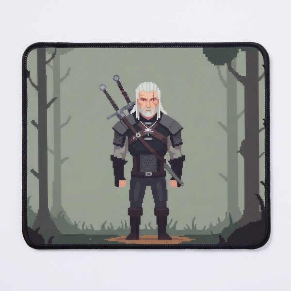 Item preview, Geralt of Rivia 16-Bit Hero Tee designed and sold by Majorprint.
