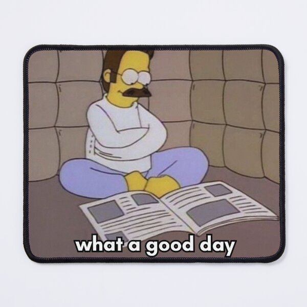 Item preview, Ned Flanders Meme Simpson  designed and sold by Crealice.