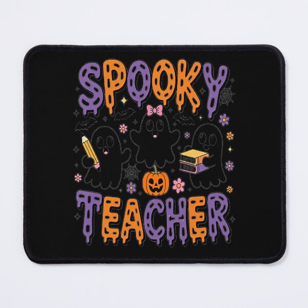 Item preview, Halloween Teacher Boo Ghost Pencil Pumpkin Trick or Teach designed and sold by TeamLequid.