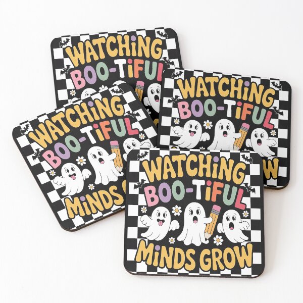 Item preview, Halloween Teacher Groovy Watching Boo-Tiful Minds Grow designed and sold by TeamLequid.