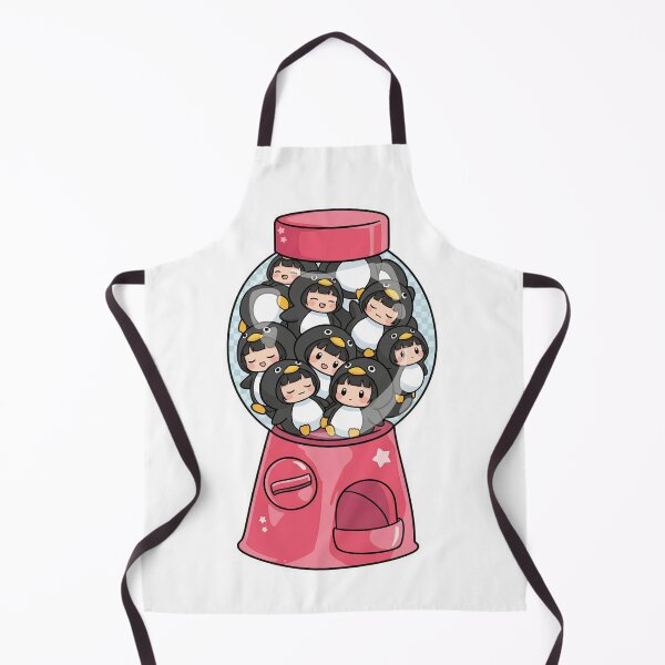 Item preview, Kawaii Penguin Gacha Machine Gugu Gaga – Cute Chibi Capsule Toy Aesthetic Design designed and sold by aiqdelicia.