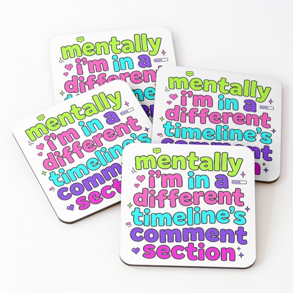 Item preview, Mentally in a Different Timeline Funny Gen Z Quote Shirt designed and sold by ChipchaOddities.