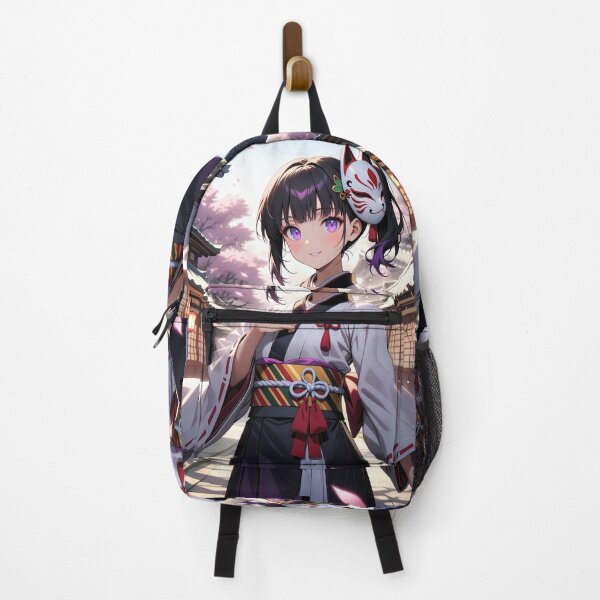 Item preview, Kanao Tsuyuri Demon Slayer Spring Festival Kimono Smile designed and sold by PMartistStudio.