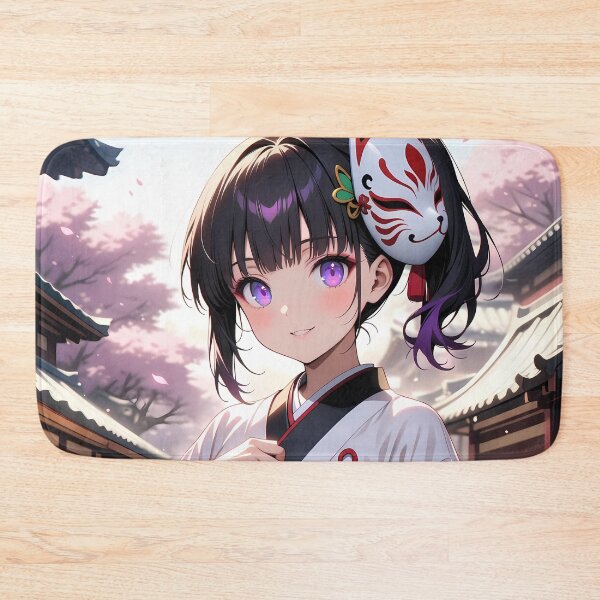 Item preview, Kanao Tsuyuri Demon Slayer Spring Festival Kimono Smile designed and sold by PMartistStudio.