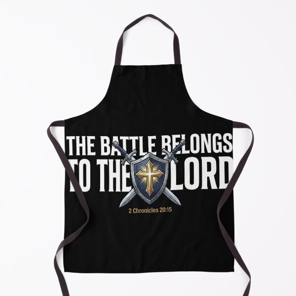 Item preview, The Battle Belongs To The Lord Christian Warrior T-Shirt designed and sold by SayIt-Wear.