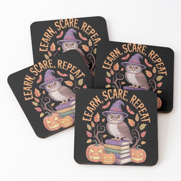 Item preview, Halloween Wisdom Learn Scare Repeat designed and sold by TeamLequid.