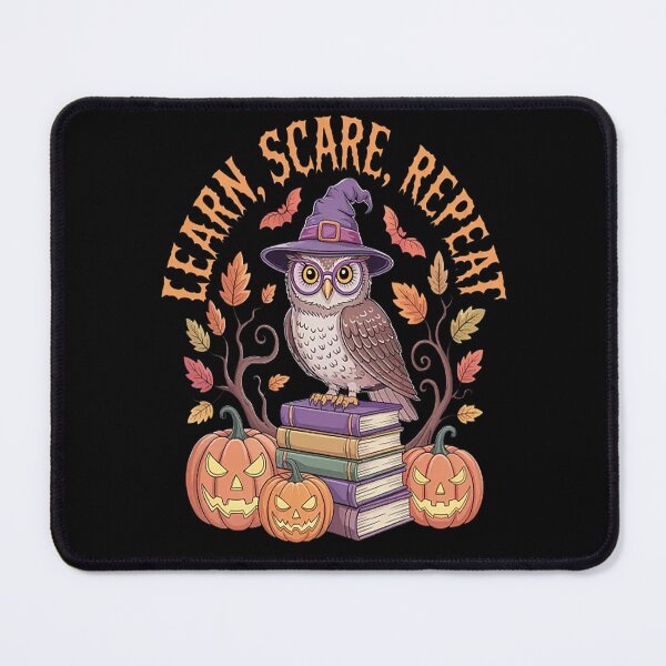 Item preview, Halloween Wisdom Learn Scare Repeat designed and sold by TeamLequid.